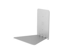 UMBRA Conceal Shelf small. Petite Etagère invisible Conceal, en métal argenté. Entièrement invisibles une fois chargées de livres. Dimension de l'étagère 14x13.3x13.3cm