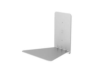 Umbra Conceal Shelf Small. Petite Etagère Invisible Conceal, en métal argenté. Entièrement Invisibles Une Fois chargées de Livres. Dimension de l'étagère 14x13.3x13.3cm