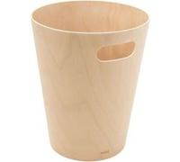 Corbeille en bois avec poignées de transport bois naturel Bois naturel G