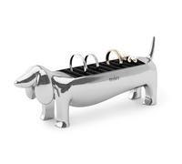 Umbra – Porte-bagues Teckel en zinc Chrome