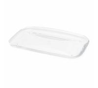 UMBRA Droplet Tray. Plateau de salle de bain Droplet, Acrylique transparent, dimension 25 x 15 x 2 cm.