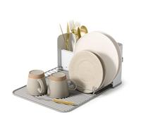 Umbra Égouttoir à Vaisselle Compact Pliable, Gris