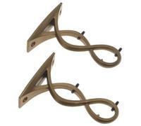 Umbra Equerre double Infinity Bronze