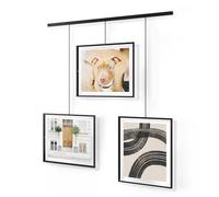 Umbra - Exhibit Lot de 3 cadres photo (20 x 25 cm), noir
