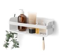 Umbra Flex Panier de Douche adhésif, Blanc
