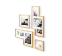 Umbra Gallery Lot de 4 cadres photo Naturel