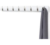 Umbra Hooks Flip Wandhaken, Aufhänger, Kleiderhaken, Kleideraufhänger, Garderobenhaken, 8 Haken, Holz, Weiß, 318858660