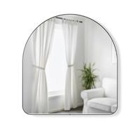 Umbra Hubba Arched miroir cintré, 86 x 91 cm, Titane