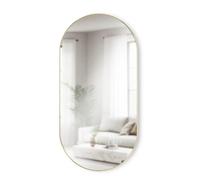 Umbra Hubba Miroir - 45x91x4cm - forme pilule - or 1023468-104