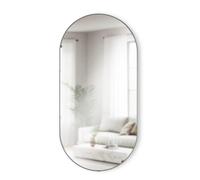 Umbra Hubba Miroir - 45x91x4cm - forme pilule - titane 1023468-624