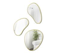 Umbra - Set de 3 miroirs Hubba Pebble - Doré - Doré