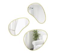 Umbra - Set de 3 miroirs Hubba Pebble - Doré - Doré