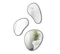 Set de 3 miroirs finition métallique Hubba