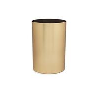 Umbra Metalla Petite poubelle durable pour salle de bain, chambre, bureau et plus encore, doré