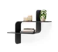 - Etagère murale en bois Shelf noir