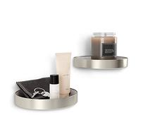 UMBRA Perch Étagère murale ronde moderne pour couloir, salon et chambre à coucher Taille unique