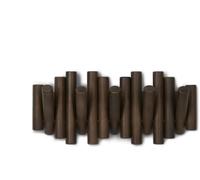 Umbra Picket 5 Crochets de Vestiaire En Walnussfarben Portemanteau Barre avec