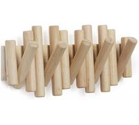 Porte Manteaux Mural Design en Bois Picket Rail - Umbra 0,000000