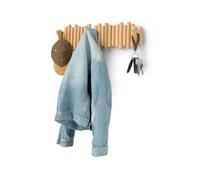 Umbra Picket porte-serviettes - 61x4x17cm - 3 crochets - chêne 1023554-390