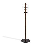 Porte manteau sur pied en bois 8 crochets UMBRA Noir Noir