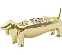 Umbra Porte-anneaux Dachsie, présentoir à bijoux en forme de teckel, zinc, laiton, 299245-104