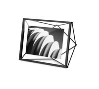 Umbra Prisma Cadre photo filaire en métal entre deux-verres Prisma, poser ou à accrocher, Noir, Pour 1 photo 10 x 15 cm