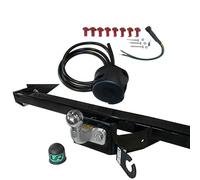 Umbra Rimorchi Barre d'attelage fixe et câblage 12N compatible avec Toyota HI-LUX 39029/SF 10/2005-04/2016
