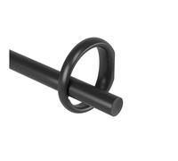 Umbra – Tringle à rideaux Ringlet extensible 2,5 cm 107–305 cm noir mat, 2 embouts & supports inclus