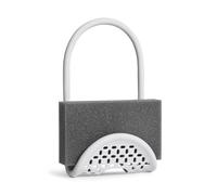 UMBRA Sling Caddy. Porte-éponge Sling. En plastique souple. Coloris blanc. Dimension 26x11x0.8cm.