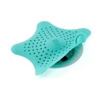 Umbra Starfish Attrape-Cheveux Silicone, Ventouses Étanches, 15 cm, Blanc | Conçu pour durer, s'adapte aux baignoires et douches, installation par pression, protège les canalisations, résistant à l'eau