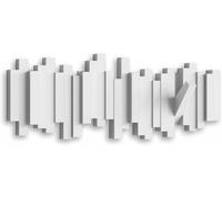 Umbra Sticks Multi Hook Blanc Étagère À Vêtements Gain De Place 5 Crochets