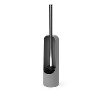 UMBRA Toilet Brush Holder Touch. Porte-brosse à toilette Touch. Plastique moulé. Coloris gris. Dimension 8.9cmx44.5cm.