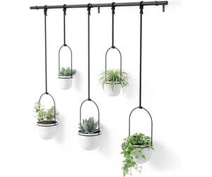 Umbra Triflora WHITE Pot De Fleurs Suspendu Vase Mur Pot De Fleurs