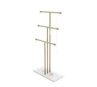 Umbra – Arbre à bijoux Trigem – métal doré et métal blanc