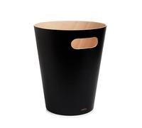 Umbra 082780-045 poubelle 7,5 L Rond Bois Noir, Bois
