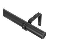 Umbra Zen - Tringle à rideaux extensible de 2,5 cm diamètre, 81-163 cm, Noir