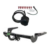 UmbraRimorchi Attelage fixe et câblage 12N compatible avec Peugeot 306 29048/F 01/1993 et ultérieurs