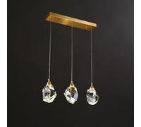 Umbratica Coupe de Cluster en Cristal Nordique Light Nordic Pendante Cube en Verre en Verre décorer LED Moderne Suspendu Le plafonnier Lampe à plafonnier îlot de Cuisine sur Le pavillon de lavabo