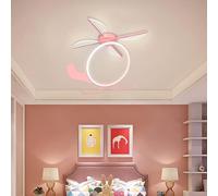 Umbratica LED AIRPLAN PLACEMENTS Places pour Les Enfants Chambre 38W DIMM MODERNABLE Moderne PROTÉ des PLACILLES LIGRALES Chandelier Avion Blue Rose