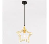 Umbratica Lumière 12,6 Pouces, Conception Unique en étoile à Cinq Branches à proximité des Lampes, luminaire Suspendu Industriel pour Salle à Manger, Cuisine, Chambre à Coucher, lustres E26/27