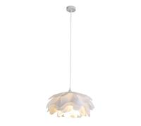 Umbratica Lustres de Plafond Nordiques Abat-Jour en Acrylique Blanc Pendentif luminaire Salon Salle à Manger Chambre décor Romantique Fleur Plafond Suspendu luminaires