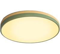 Umbratica Plafonnier de Couloir Rond Nordique du Milieu du siècle Moderne Vert Chambre plafonnier Plat créativité Ultra-Mince économie d'énergie allée encastré Lustre pour Salle à Manger Salon allée