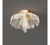 Umbratica Plafonnier Moderne pour Couloir de Fleurs, créativité Nordique, Lampe de Plafond Florale pour Chambre à Coucher, Lustre d'allée Minimaliste du Milieu du siècle, décoration d'intérieur pour