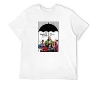 Umbrella Academy 'Poster' T-Shirt Graphic Unisex Tee Shirt White XXL