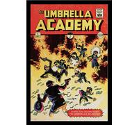 Umbrella Academy, The - Poster - School is in Session + cadre interchangeable, Shinsuke® Maxi MDF noir, vitre acrylique