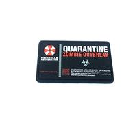 Umbrella Corporation Quarantine Zombie Outbreak Airsoft PVC Moral Cosplay Fan Patch