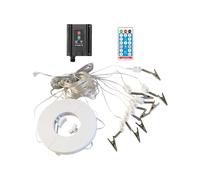 Umbrella Lights, Solar Powered Patio Lighting, Waterproof Outdoor, 8 Lighting Modes Decorative Illumination Set for Backyard, Balcony, Garden, Parasol, Tent, Party, Porch, Deck, Camping, Beach