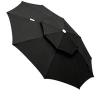Umbrella Replacement Canopy, Outdoor Fabric, Durable Awning Cover, Reliable Shade Cloth, Strong Patio Supply, Creative Waterproof Accessory for Garden Backyard Beach Deck Terrace Porch Balcony