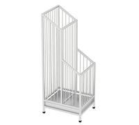 Umbrella Stand Holder Entryway Umbrella Stand with removable Drop and non-slip match, Hollow-Out Umbrella Storage Holder, Indoor Outdoor Stable Umbrella Rack (Black Q)