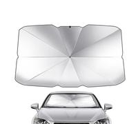 Umbrella Sunshade for Car Windshield - Folding Heat Blocker Sun Visor Umbrella, Quick Install Car Front Windshield Shade, UV Protection Heat Reduction Cover for Sedan RV Truck Caravan Road Trips